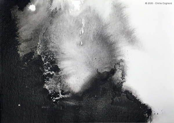 ink & water on paper - 13 x 18 cm - 2020